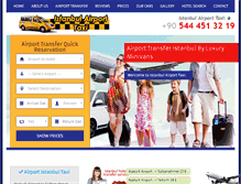 Tablet Screenshot of istanbulairportaxi.com